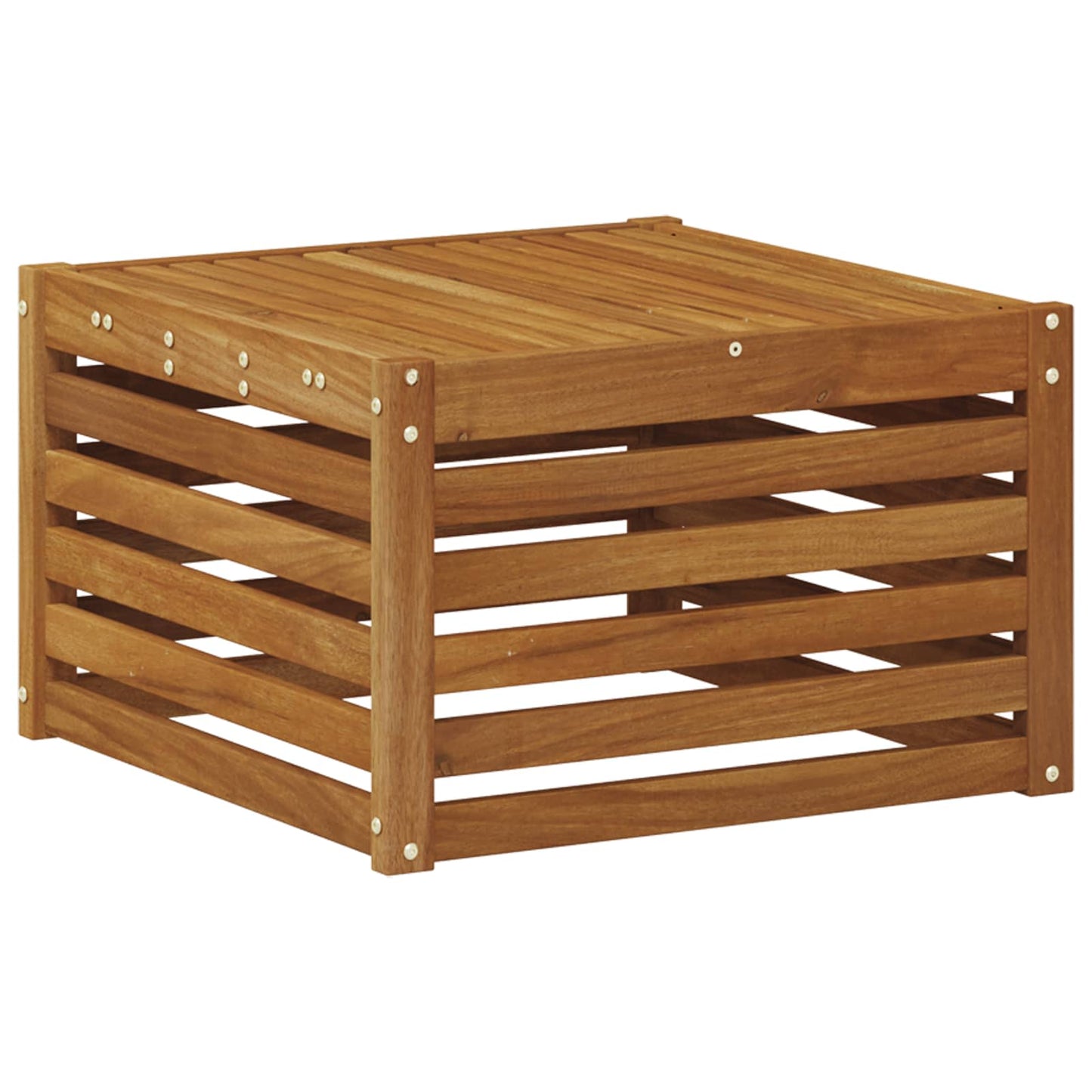 vidaXL Σειρά Καναπέ Εξωτερικού 11 pcs Φυσικό και Κρέμα Πολυεστέρας