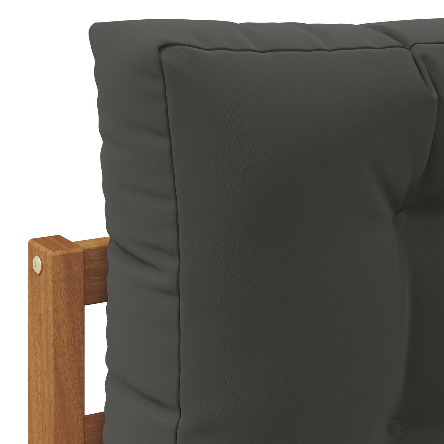 vidaXL Σειρά Καναπέ Εξωτερικού με μαξιλάρι 10 pcs Φυσικό και Ανθρακί