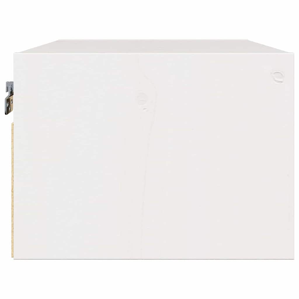 vidaXL Κομοδίνο 2 pcs Λευκό 50 x 32,5 x 24 εκ Μασίφ ξύλο πεύκου