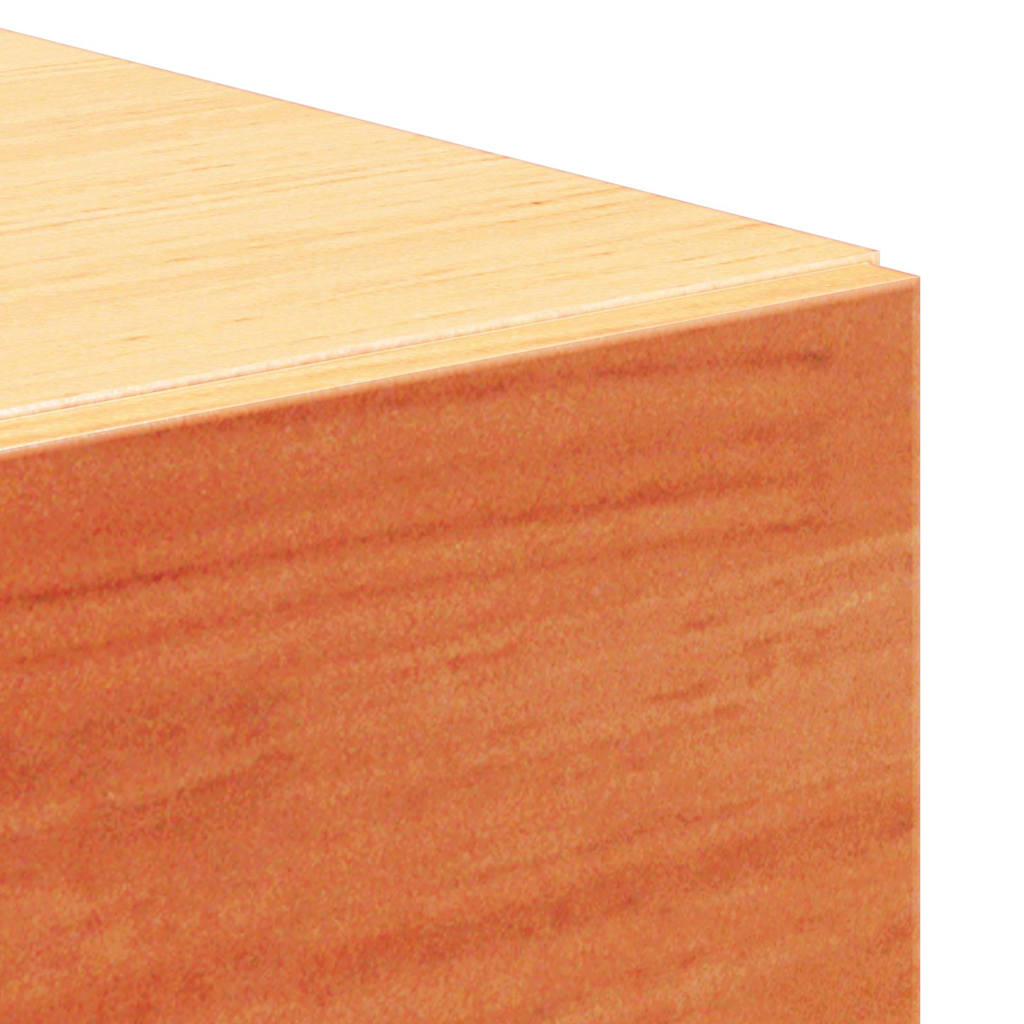 vidaXL Κομοδίνο Κερωτό καφέ 42 x 32,5 x 40 εκ Μασίφ ξύλο πεύκου