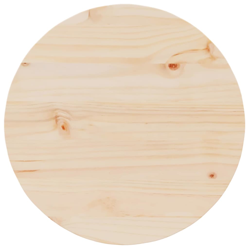 vidaXL Τραπεζάκι σαλονιού Φυσικό 50 x 50 x 35 cm Μασίφ ξύλο πεύκου