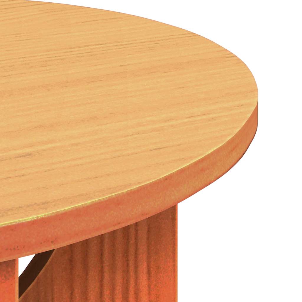 vidaXL Τραπεζάκι σαλονιού Καφέ κεριού 50 x 50 x 35 cm