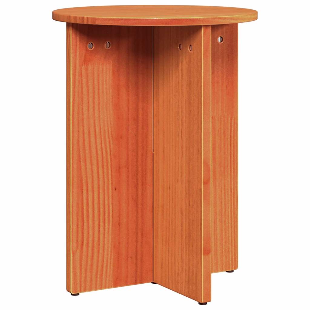 vidaXL Τραπεζάκι σαλονιού 2 τμχ. Κερωτό καφέ 41.5 x 41.5 x 46 εκ