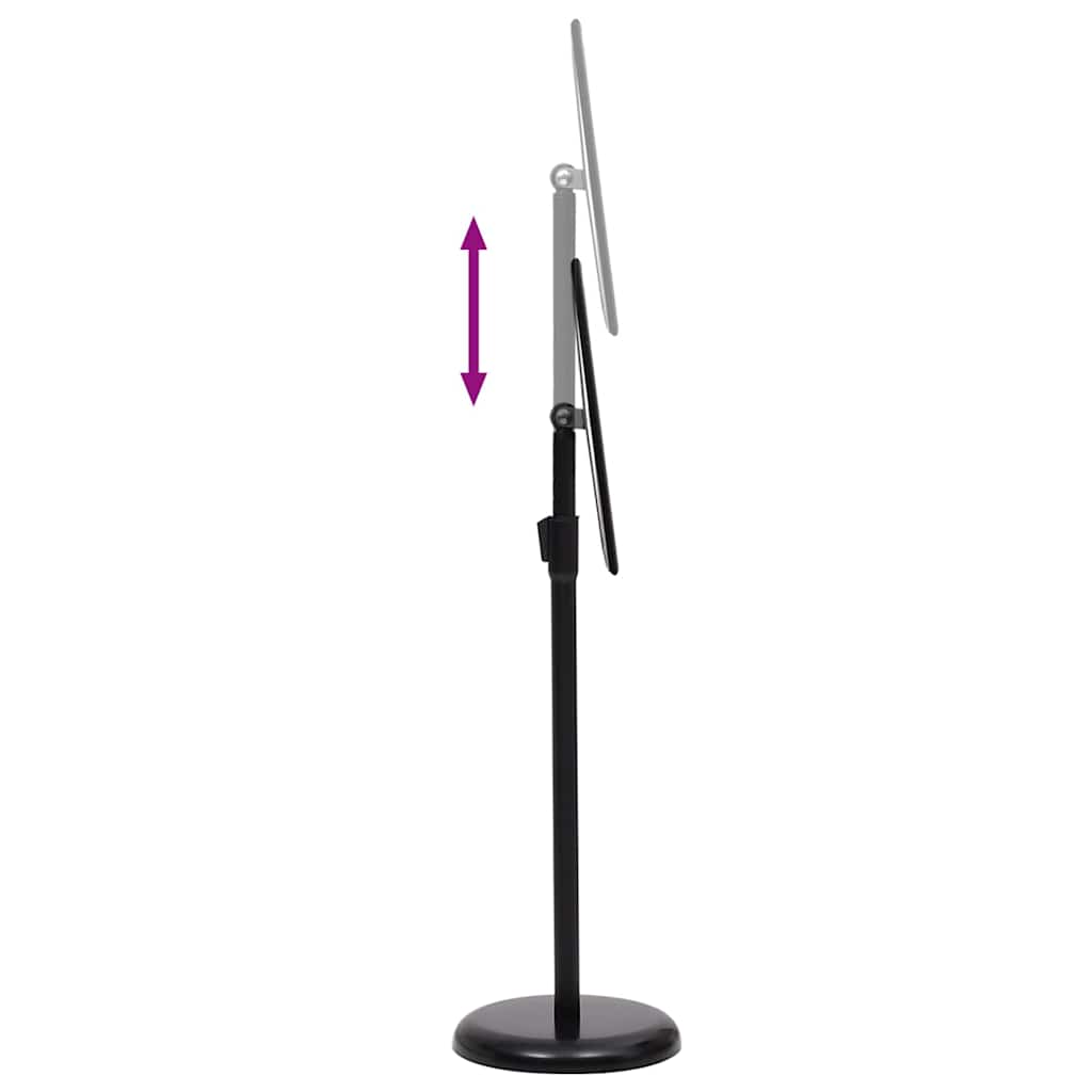 vidaXL Βάσεις Αφισών 2 pcs Μαύρο 45 x 33 x 88 cm Κράμα Αλουμινίου