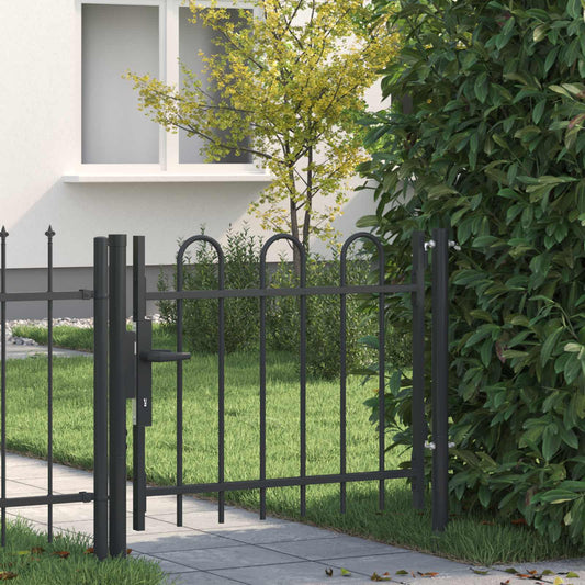 vidaXL Πύλη Φράχτη BOXTEL 103 x 124,5 εκ Χάλυβας με επίστρωση πούδρας