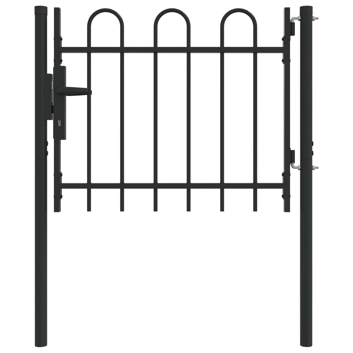 vidaXL Πύλη Φράχτη BOXTEL 103 x 124,5 εκ Χάλυβας με επίστρωση πούδρας
