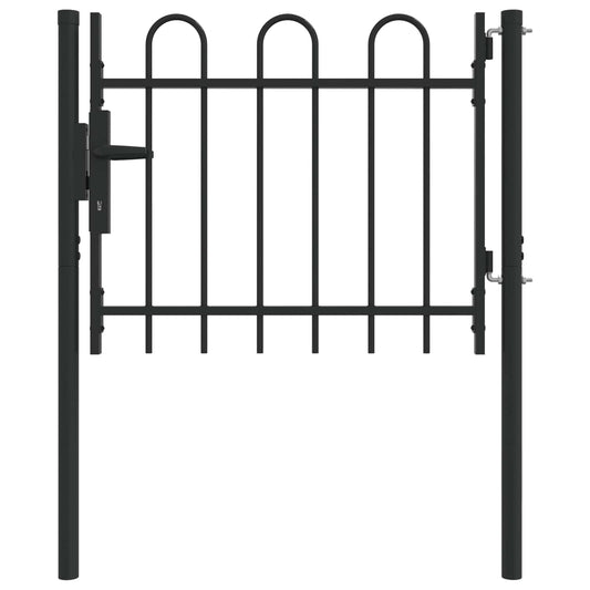 vidaXL Πύλη Φράχτη BOXTEL 103 x 124,5 εκ Χάλυβας με επίστρωση πούδρας