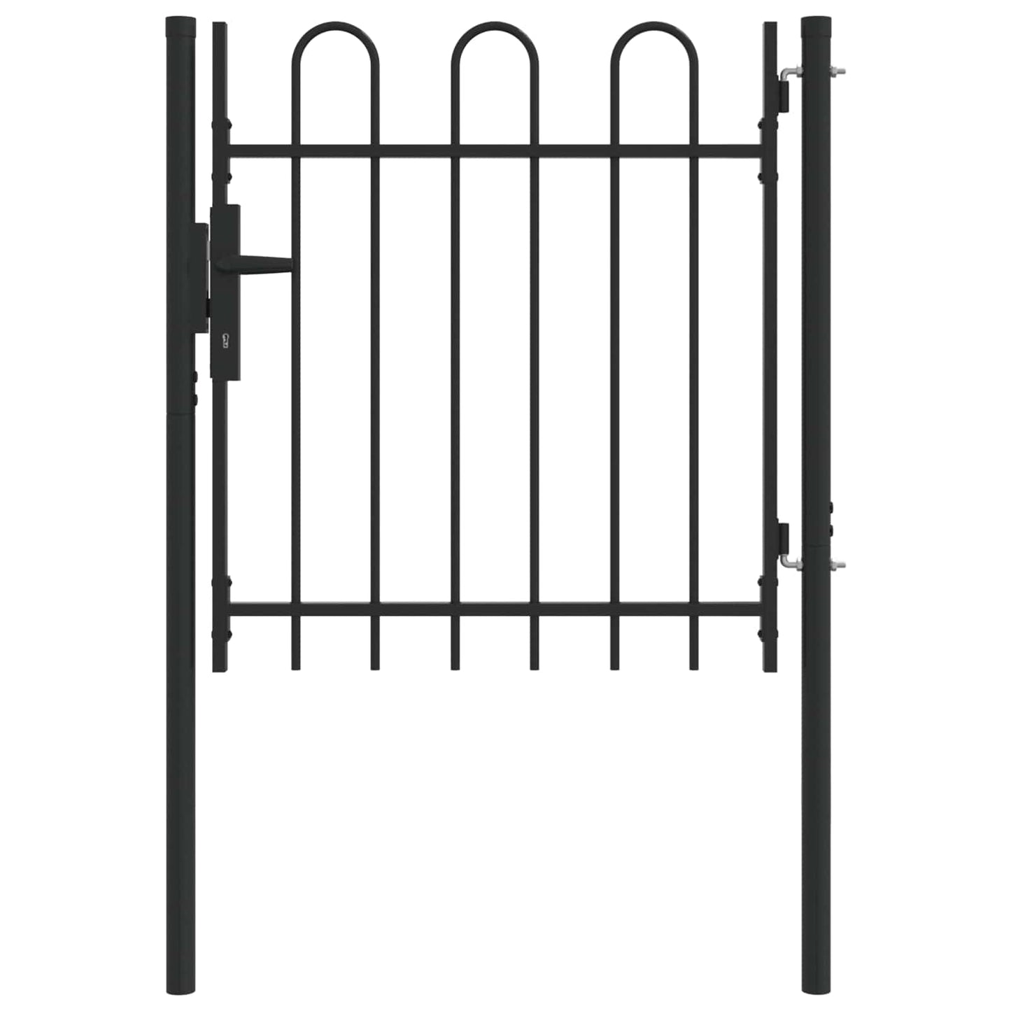 vidaXL Πύλη Φράχτη BOXTEL 103 x 150 cm Χάλυβας με επίστρωση πούδρας