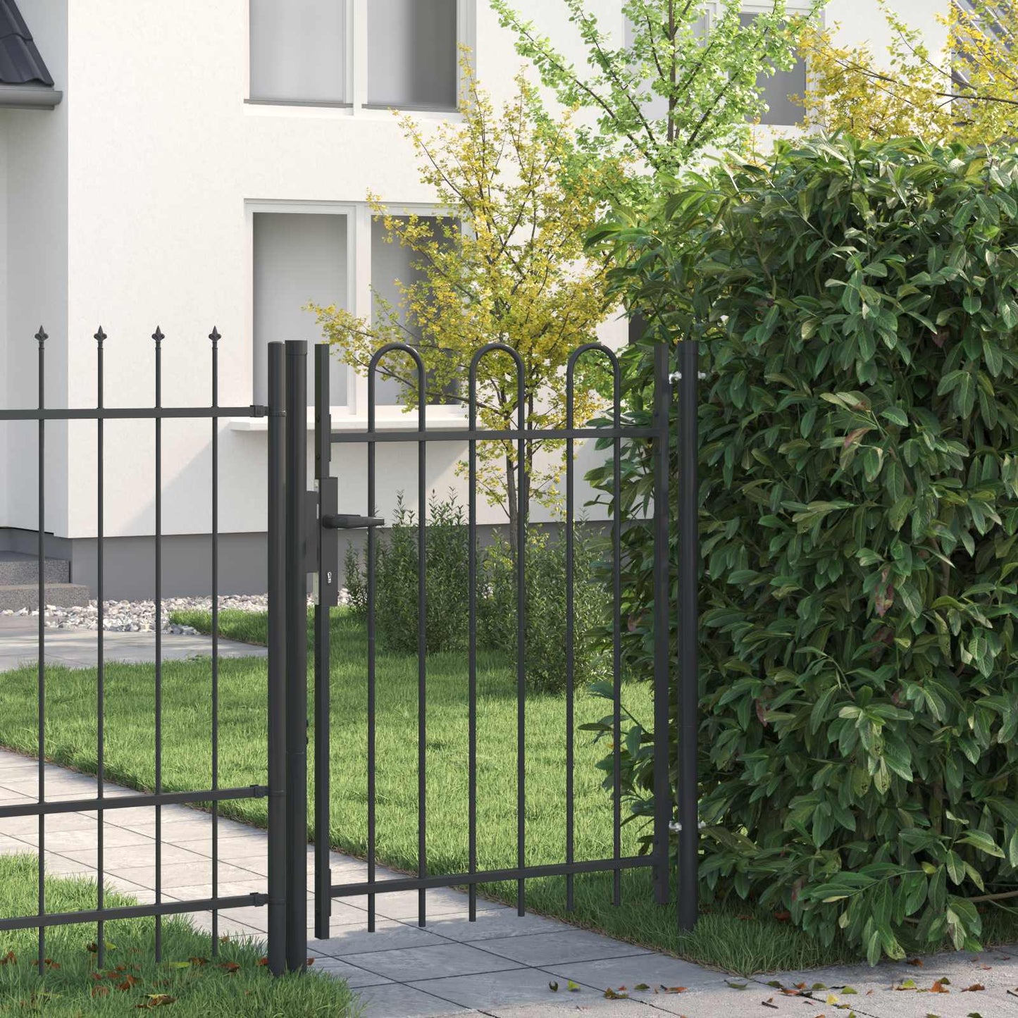 vidaXL Πύλη Φράχτη BOXTEL 103 x 175 cm Χάλυβας με επίστρωση πούδρας