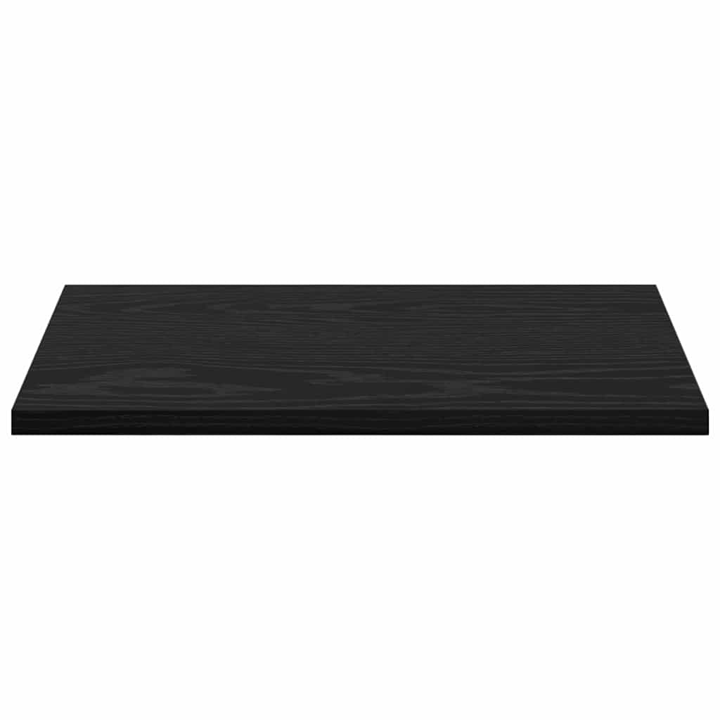 vidaXL Ράφι Βιβλίων 4 pcs Μαύρο 40 x 30 x 1.5 cm Επεξεργασμένο ξύλο