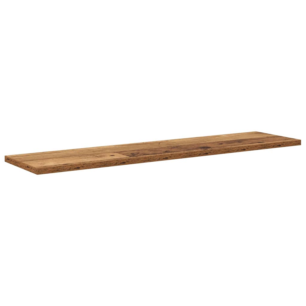 vidaXL Ράφι Βιβλίων 4 pcs Καφέ 80 x 20 x 1.5 cm Επεξεργασμένο ξύλο