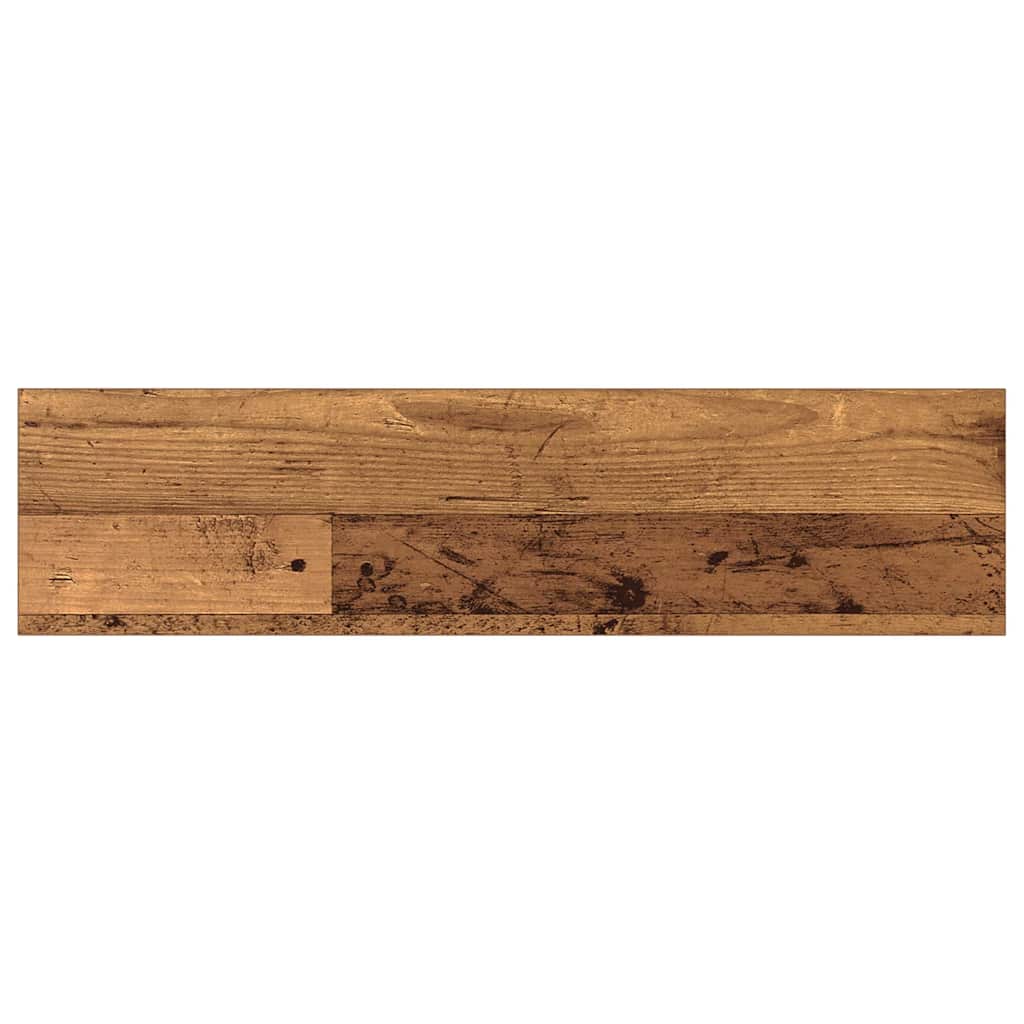 vidaXL Ράφι Βιβλίων 4 pcs Καφέ 80 x 20 x 1.5 cm Επεξεργασμένο ξύλο