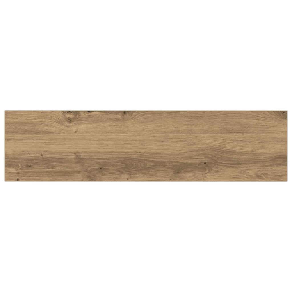 vidaXL Ράφι Βιβλίων 4 pcs Καφέ 80 x 20 x 1.5 cm Επεξεργασμένο ξύλο