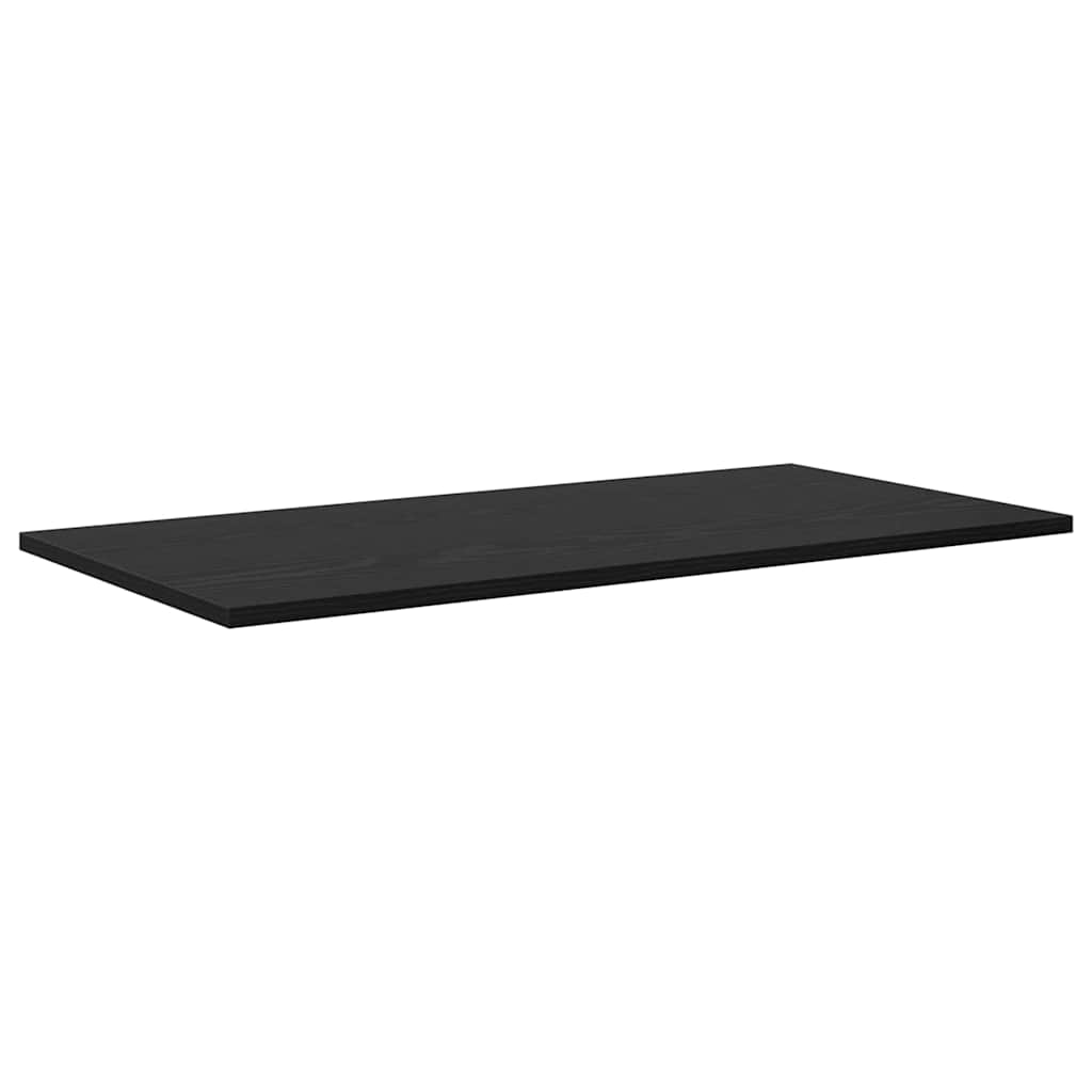 vidaXL Ράφι Βιβλίων 4 pcs Μαύρο 80 x 40 x 1.5 cm Επεξεργασμένο ξύλο