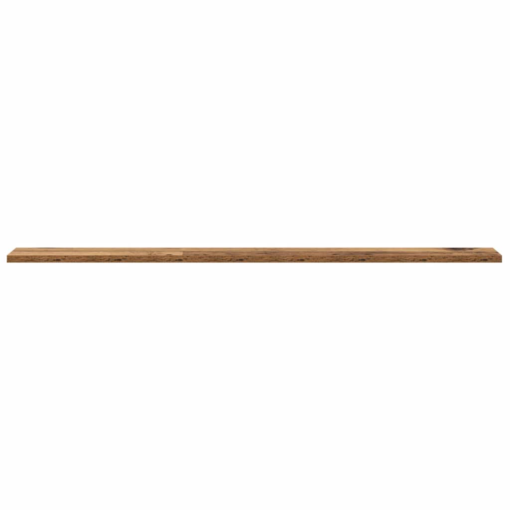 vidaXL Ράφι Βιβλίων 4 pcs Καφέ 100 x 10 x 1.5 cm Επεξεργασμένο ξύλο