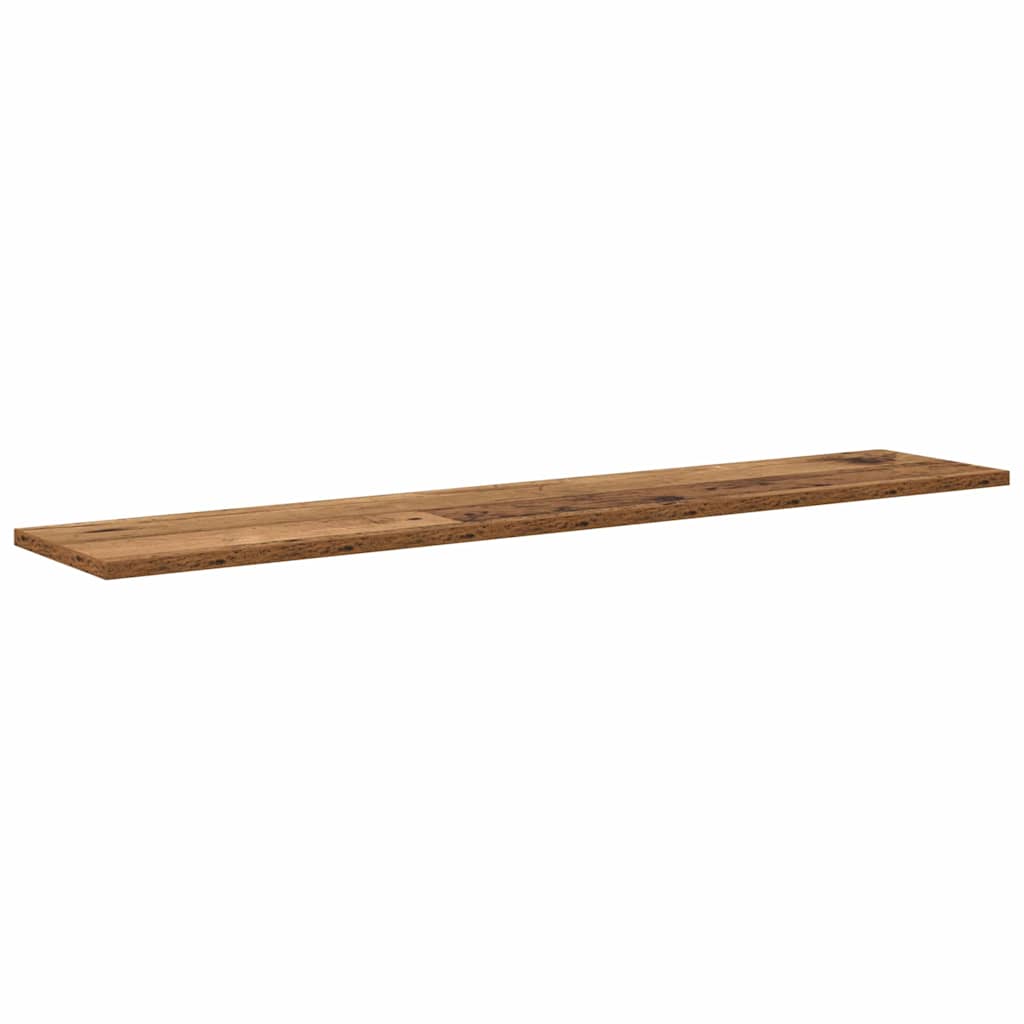 vidaXL Ράφι Βιβλίων 4 pcs Καφέ 100 x 20 x 1.5 cm Επεξεργασμένο ξύλο