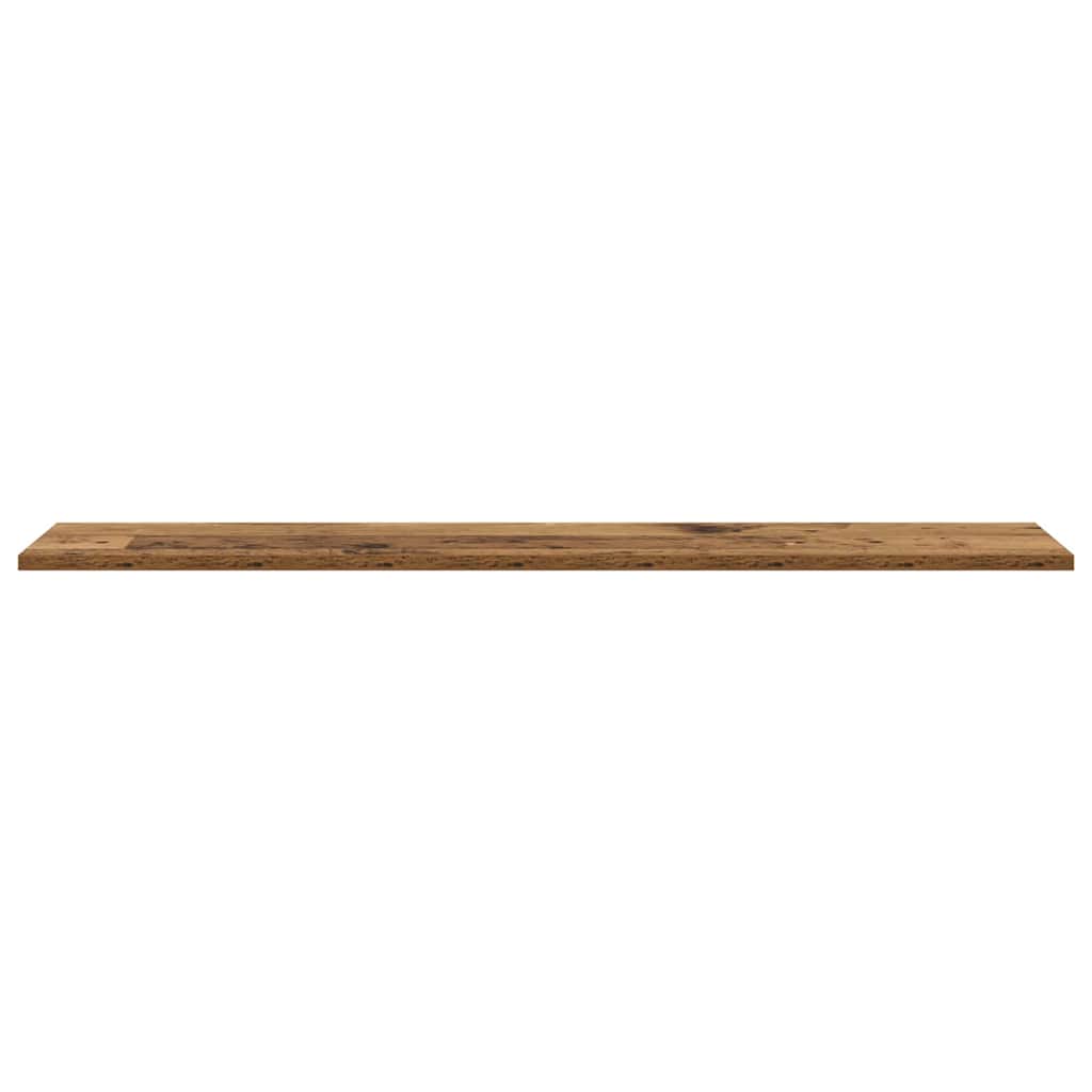 vidaXL Ράφι Βιβλίων 4 pcs Καφέ 100 x 20 x 1.5 cm Επεξεργασμένο ξύλο