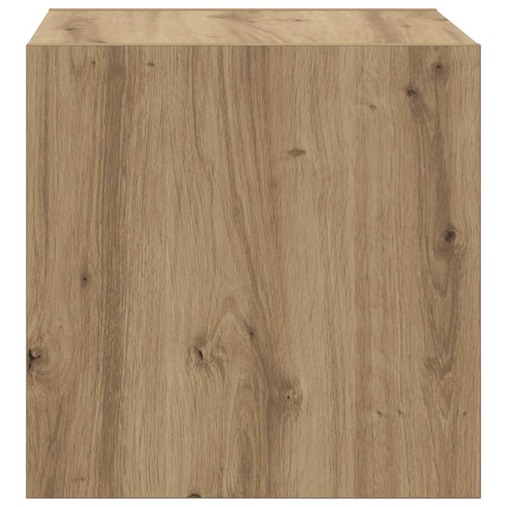 vidaXL Ντουλάπα Τοίχου Artisan Oak 37 x 37 x 37 εκ Επεξεργασμένο ξύλο