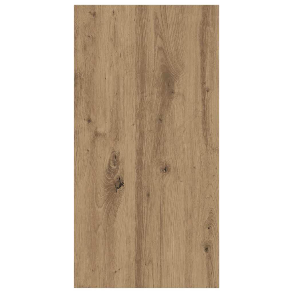 vidaXL Σετ επίπλου τηλεόρασης Επιτοίχιο Artisan Oak 37 x 37 x 72 εκ