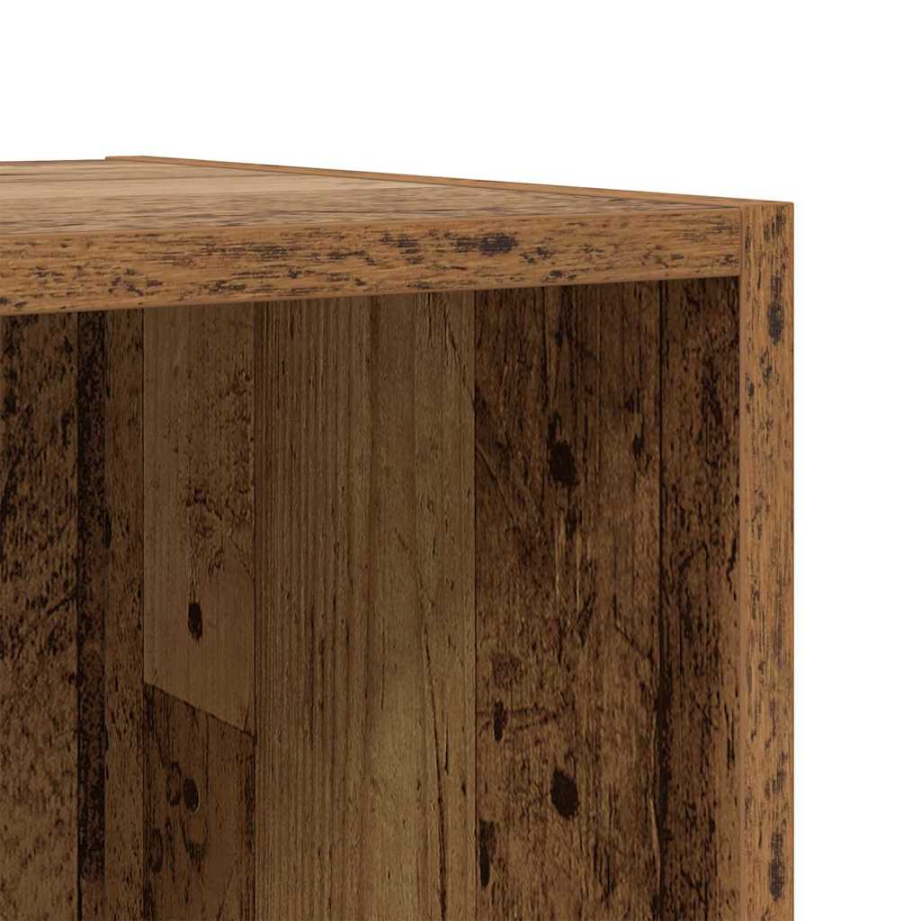 vidaXL Σετ επίπλου τηλεόρασης 4 pcs Παλιό Ξύλο 37 x 35 x 37,5 εκ