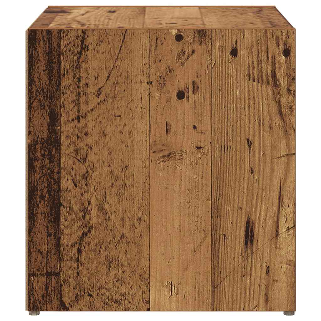 vidaXL Σετ επίπλου τηλεόρασης 4 pcs Παλιό Ξύλο 37 x 35 x 37,5 εκ