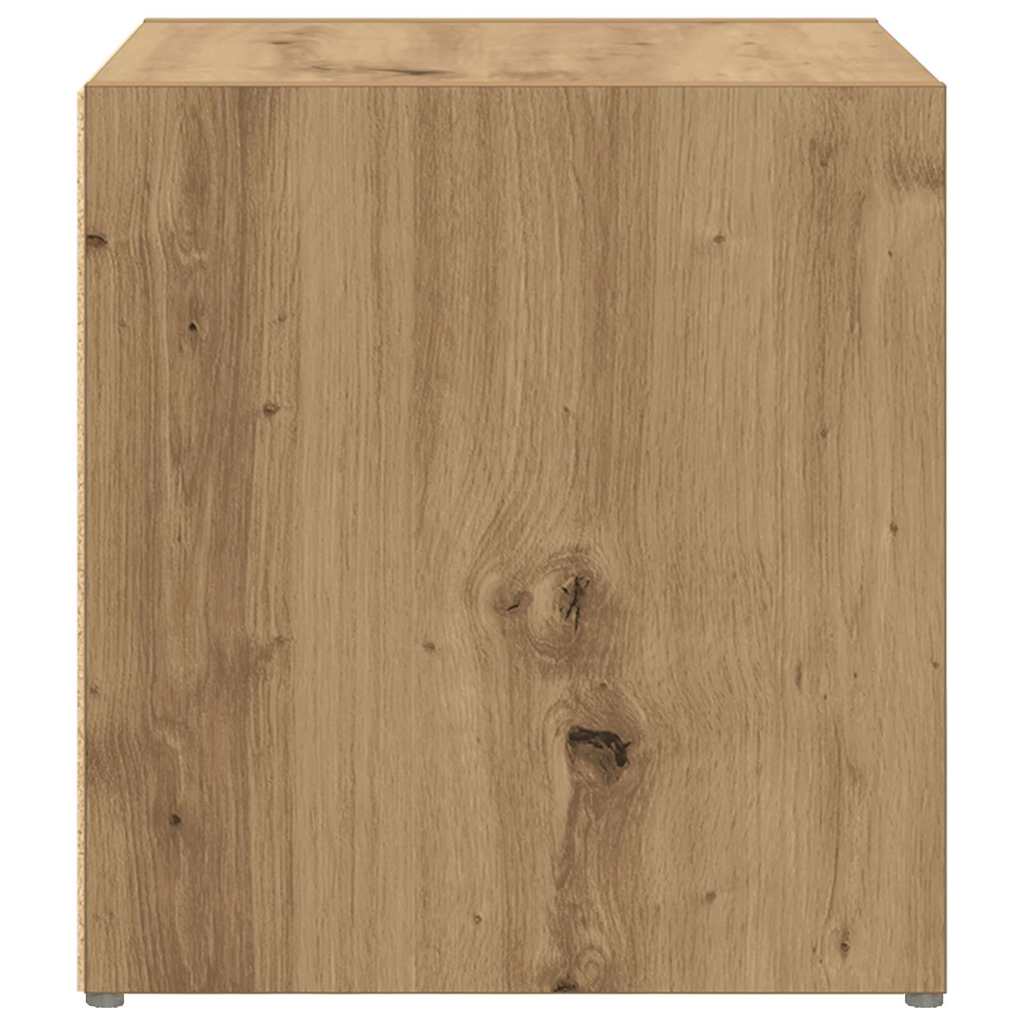 vidaXL Σετ επίπλου τηλεόρασης 2 pcs Artisan Oak 37 x 35 x 37,5 εκ
