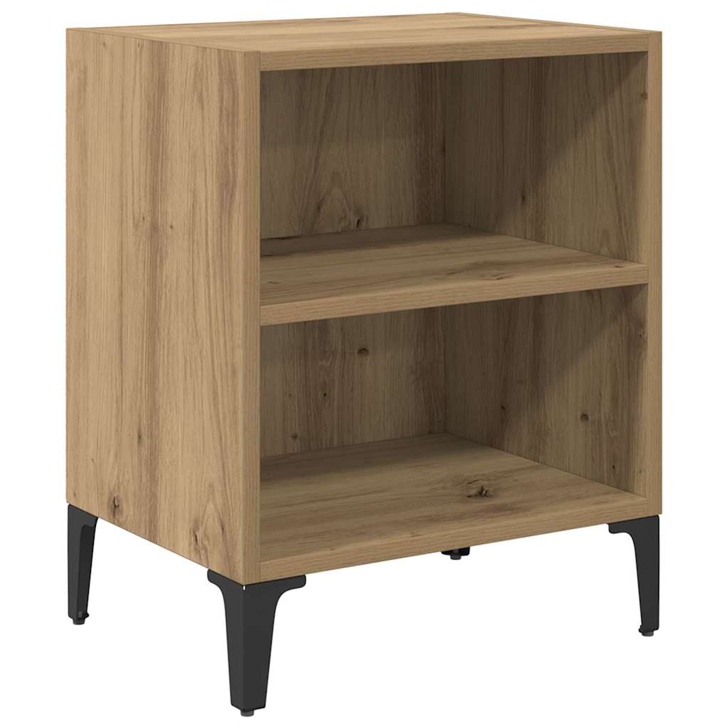 vidaXL Κομοδίνο 2 pcs Artisan Oak 40 x 30 x 50 cm Επεξεργασμένο ξύλο