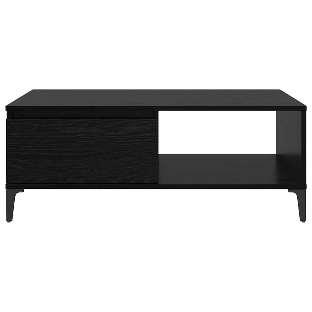 vidaXL Τραπεζάκι σαλονιού Μαύρη δρυς 90 x 60 x 35 cm