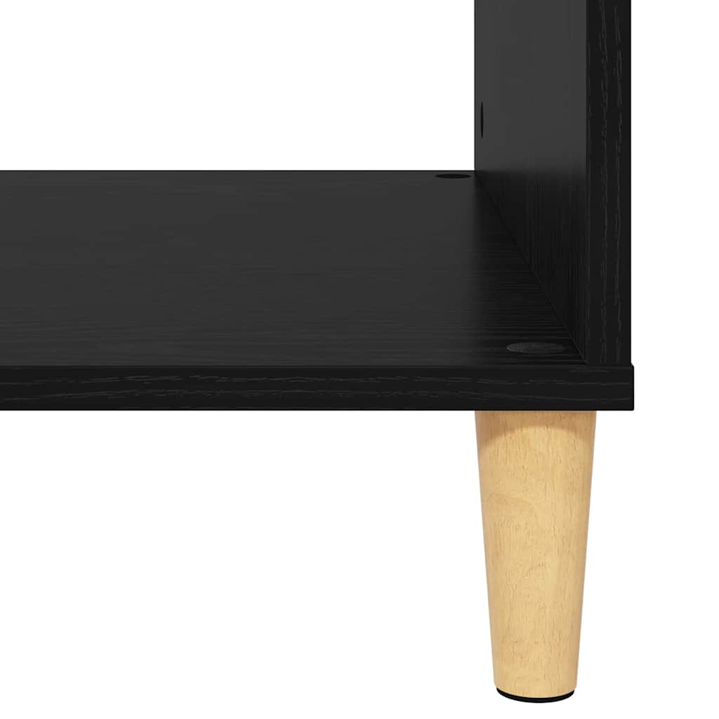 vidaXL Τραπεζάκι σαλονιού Μαύρη δρυς 103.5 x 60 x 35 εκ