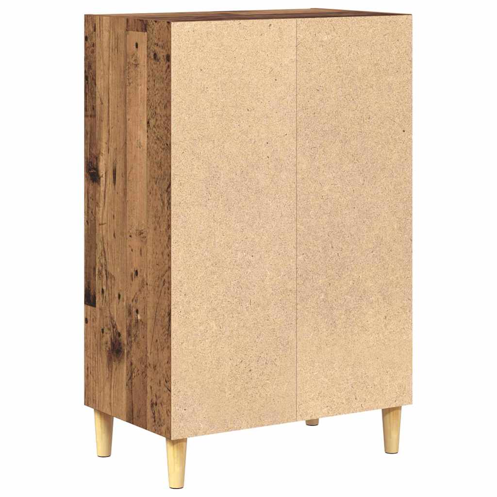 vidaXL Πλαϊνό γραφείο Παλιό ξύλο 57 x 35 x 89.5 εκ Επεξεργασμένο ξύλο