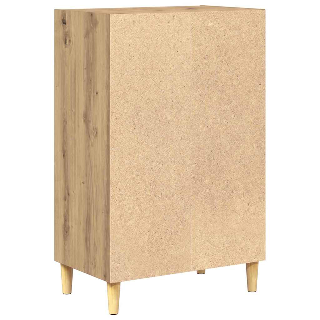vidaXL Πλαϊνό γραφείο Artisan Oak 57 x 35 x 89.5 εκ Επεξεργασμένο ξύλο