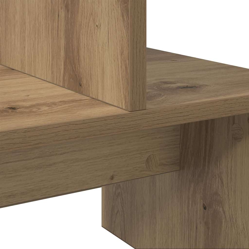 vidaXL Σετ επίπλου τηλεόρασης Επιτοίχιο Artisan Oak 180 x 30 x 43 εκ.