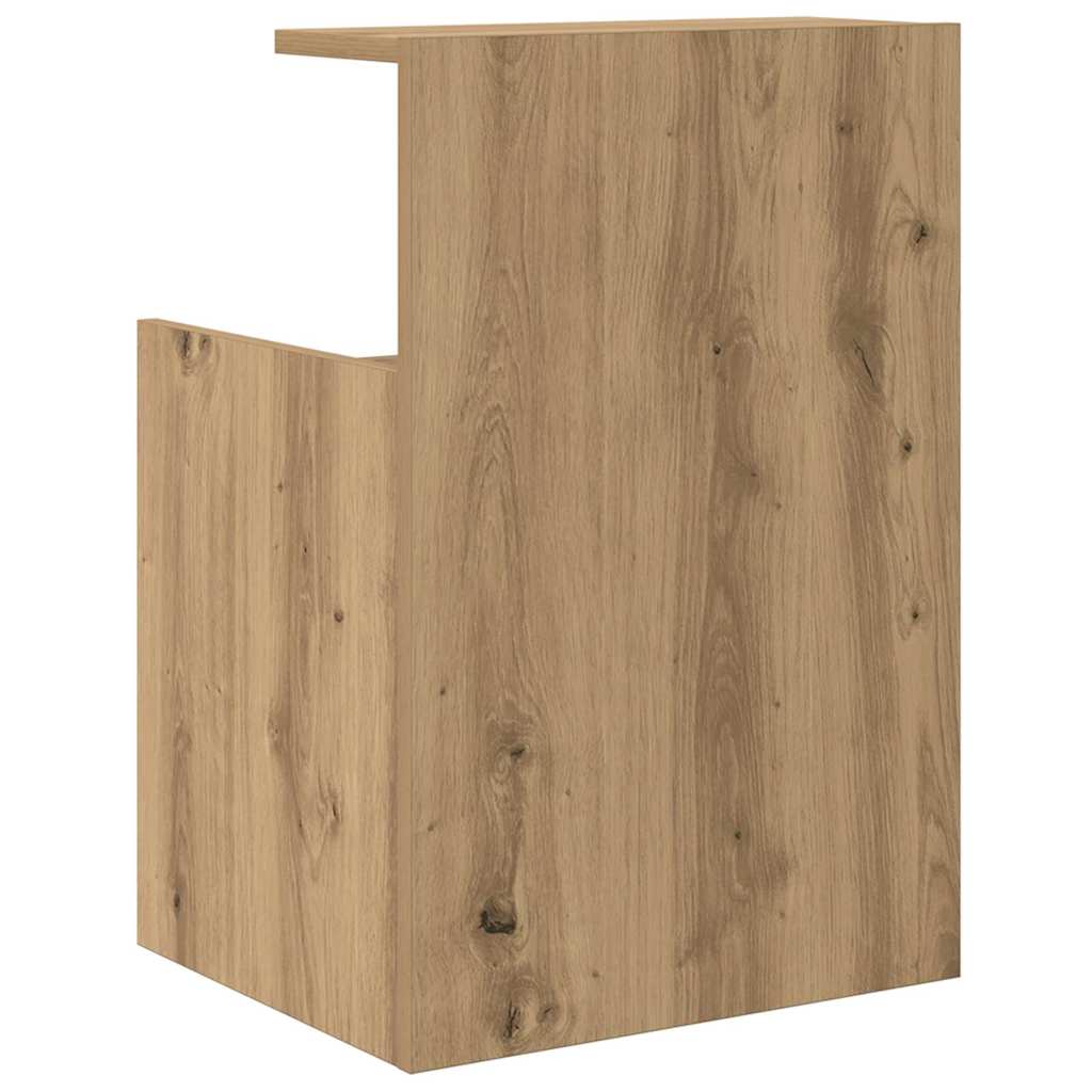 vidaXL Κομοδίνο 2 pcs Artisan Oak 40 x 35 x 60 εκ. Επεξεργασμένο ξύλο