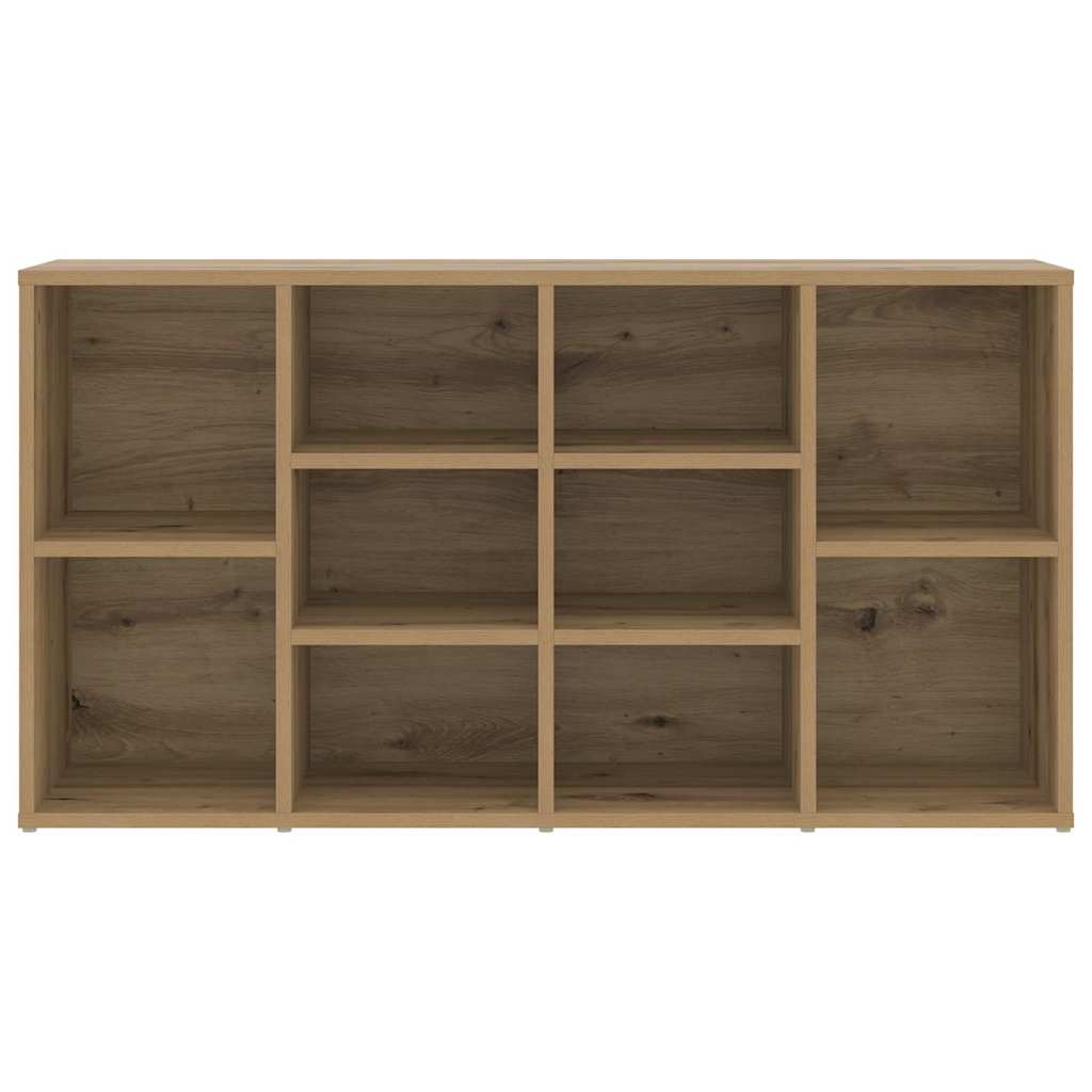 vidaXL Πάγκος για παπούτσια με ράφι artisan δρυς 103 x 30 x 54.5 εκ