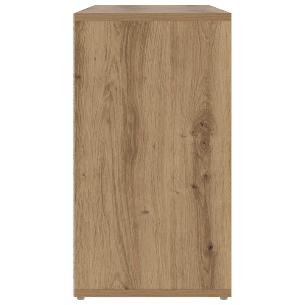 vidaXL Πάγκος για παπούτσια με ράφι artisan δρυς 103 x 30 x 54.5 εκ