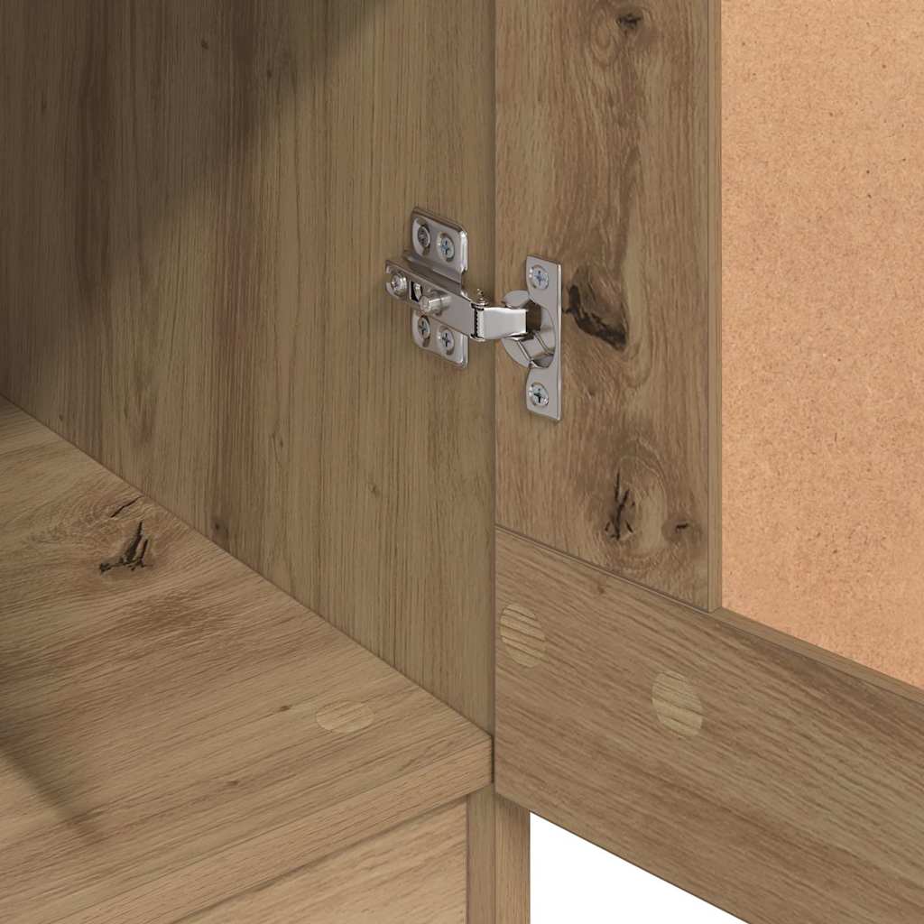 vidaXL Ντουλάπι artisian oak 82.5 x 51.5 x 180 εκ. Επεξεργασμένο ξύλο