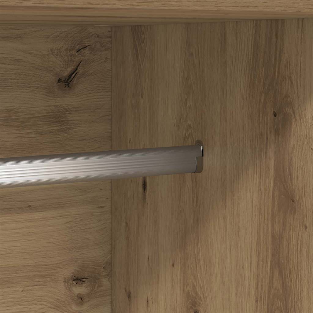 vidaXL Ντουλάπι artisian oak 82.5 x 51.5 x 180 εκ. Επεξεργασμένο ξύλο