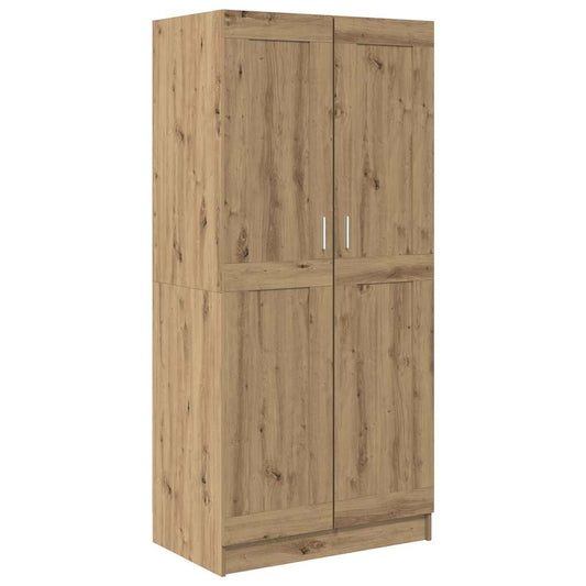 vidaXL Ντουλάπι artisian oak 82.5 x 51.5 x 180 εκ. Επεξεργασμένο ξύλο
