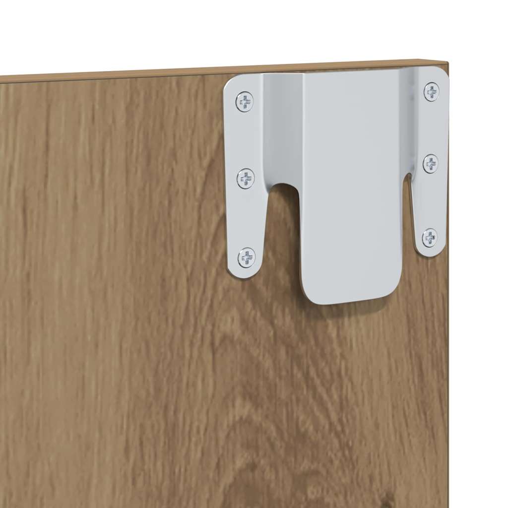 vidaXL Σετ επίπλου τηλεόρασης Artisan Oak 120 x 23,5 x 90 εκ.