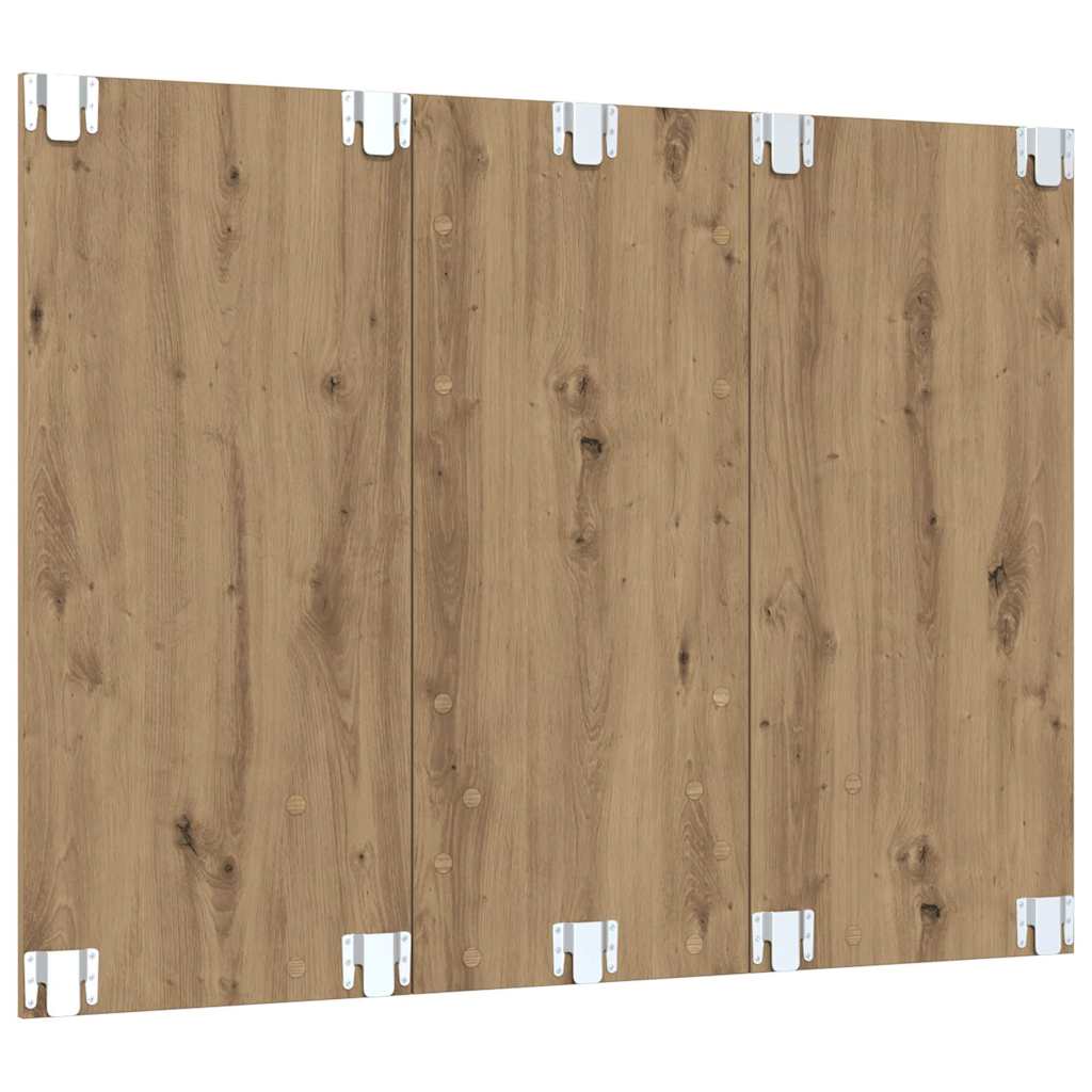 vidaXL Σετ επίπλου τηλεόρασης Artisan Oak 120 x 23,5 x 90 εκ.