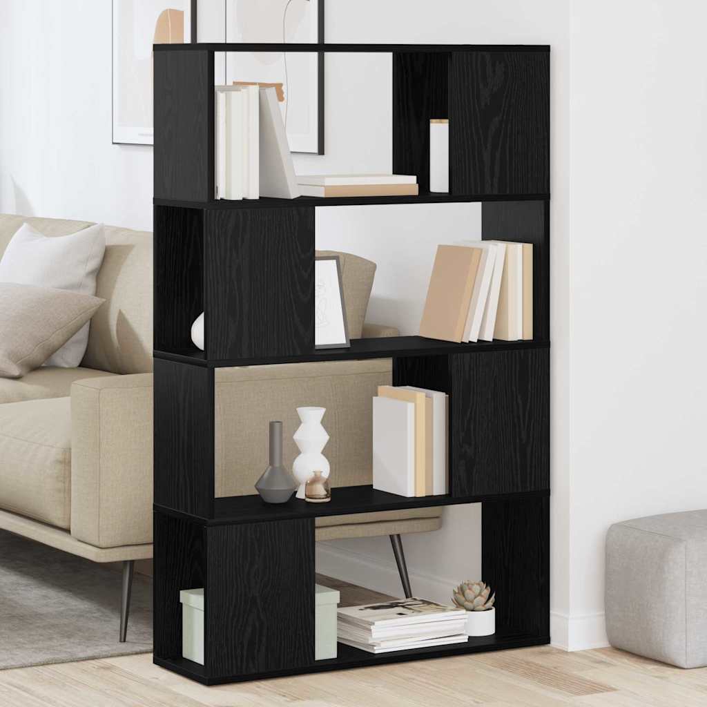 vidaXL Σετ επίπλου τηλεόρασης Επιτοίχιο Μαύρο 80 x 24 x 125 εκ