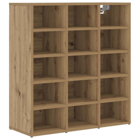vidaXL Ντουλάπα Παπουτσιών με ράφι Artisan Oak 77,5 x 30 x 83,5 εκ.