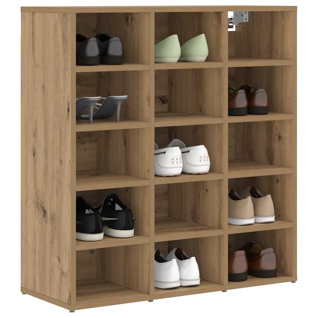 vidaXL Ντουλάπα Παπουτσιών με ράφι Artisan Oak 77,5 x 30 x 83,5 εκ.