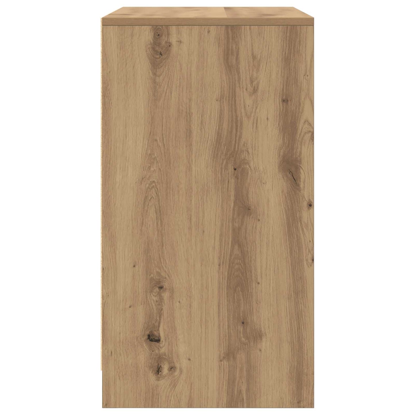 vidaXL Πλαϊνό γραφείο Καφέ 70 x 41 x 75 εκ. Επεξεργασμένο ξύλο