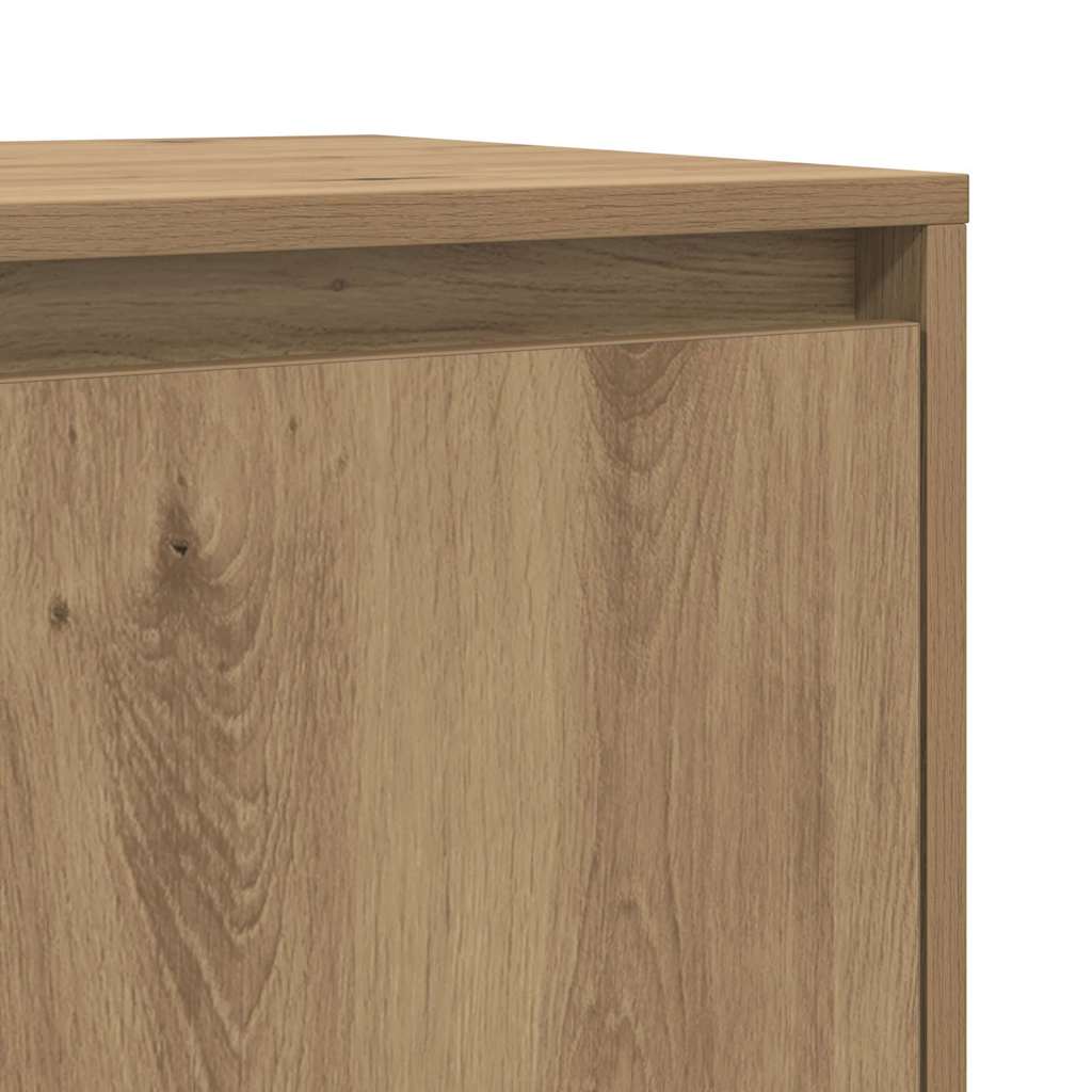 vidaXL Πλαϊνό γραφείο Artisan Oak 70 x 41 x 75 εκ. Επεξεργασμένο ξύλο
