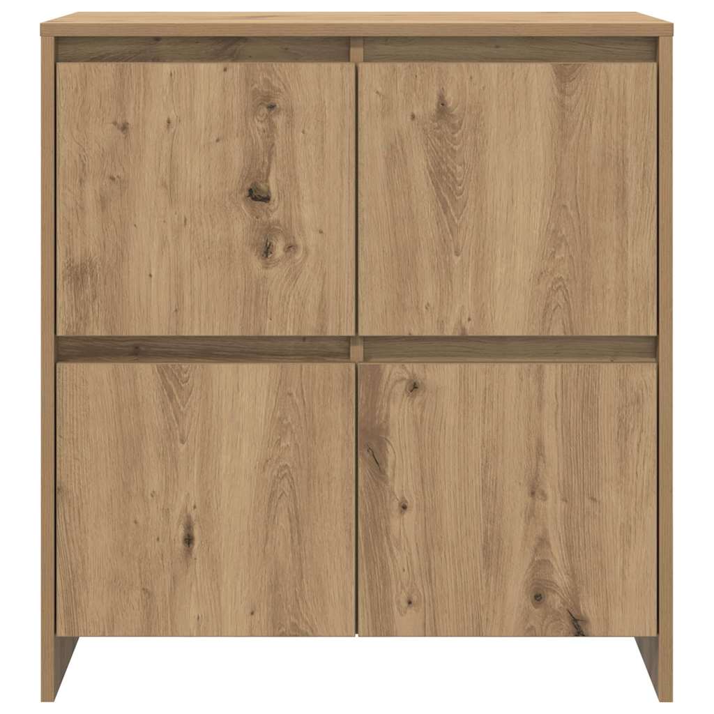 vidaXL Πλαϊνό γραφείο Artisan Oak 70 x 41 x 75 εκ. Επεξεργασμένο ξύλο