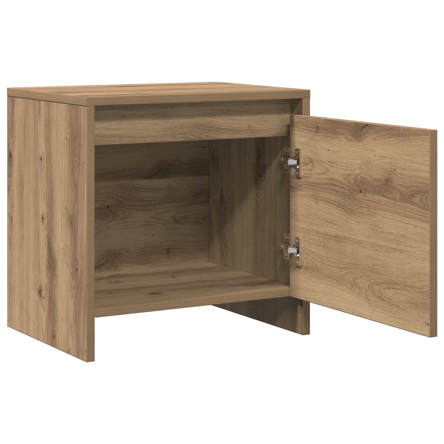 vidaXL Κομοδίνο Artisan Oak 45 x 34 x 44,5 εκ Επεξεργασμένο Ξύλο