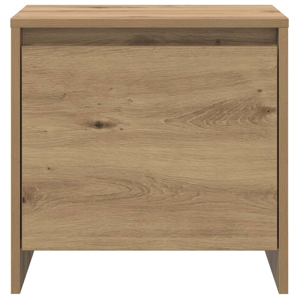vidaXL Κομοδίνο Artisan Oak 45 x 34 x 44,5 εκ Επεξεργασμένο ξύλο