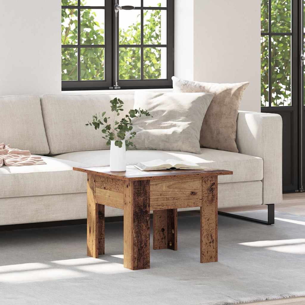 vidaXL Τραπεζάκι σαλονιού Παλαιό ξύλο Επεξεργασμένο ξύλο