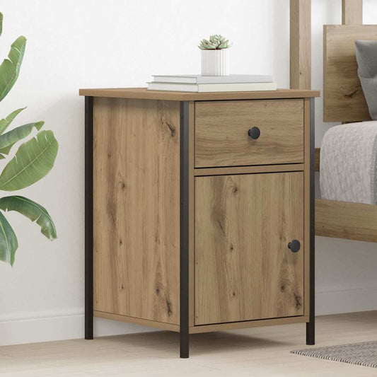 vidaXL Κομοδίνο Artisan Oak 40 x 42 x 60 εκ. Επεξεργασμένο Ξύλο